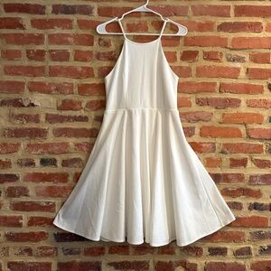 White Lulus midi dress